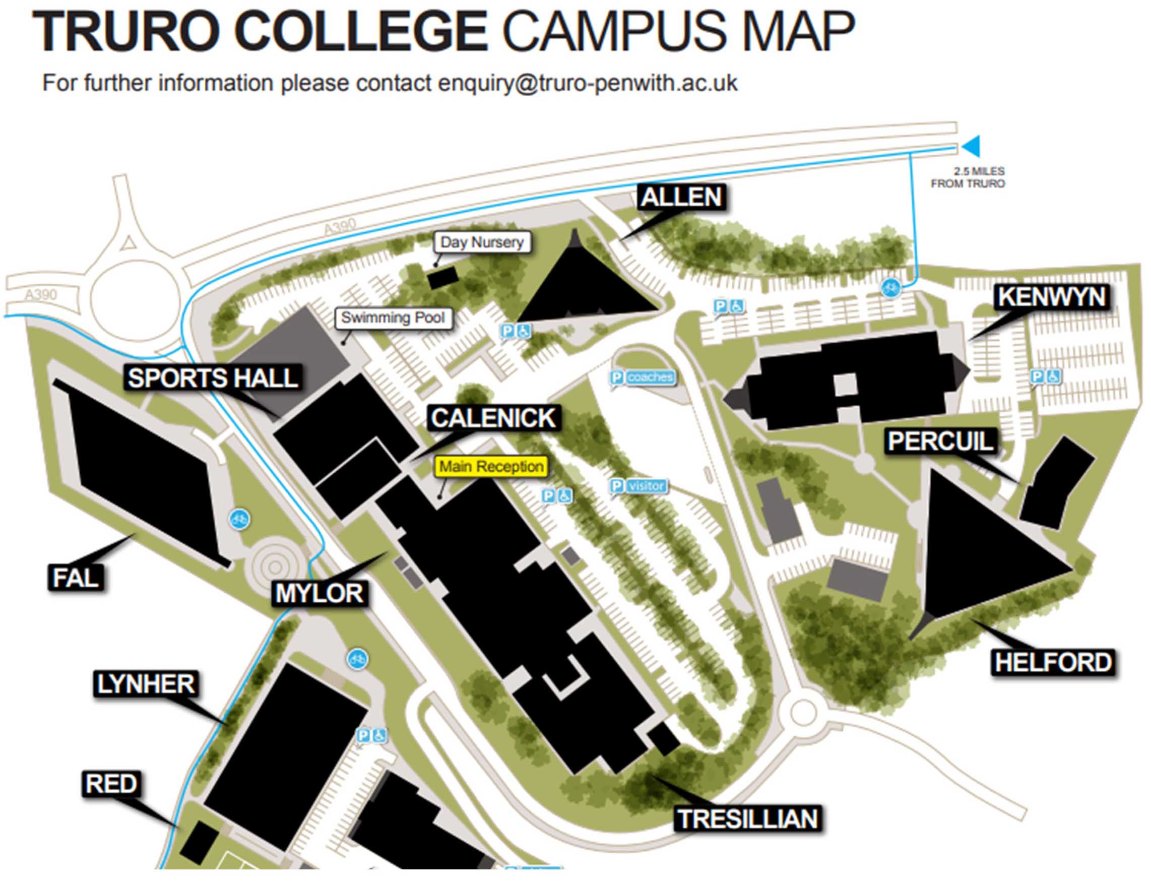 truro college map